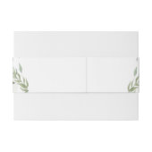 Moderne Gold- und Folienrahmen Einladungsbanderole (Rückseitenbeispiel)