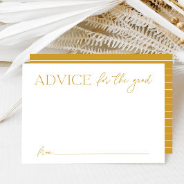 Moderne Goldberatung für den Graduate Abschluss Begleitkarte