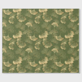 Moderne Goldblattmuster Geschenkpapier (Flach)