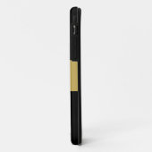 Moderne goldbraune, Berufliche Streifen Case-Mate iPhone Hülle (Hinten/Links)