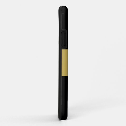 Moderne goldbraune, Berufliche Streifen Case-Mate iPhone Hülle (Hinten/Rechts)