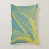 Moderne Goldden Blume Paint 1 by RD Dekokissen (Vorderseite(Vertikal))