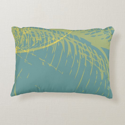 Moderne Goldden Blume Paint 1 by RD Dekokissen (Rückseite)