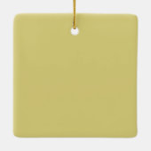 Moderne Golden Blue Bee Keramikornament (Rückseite)