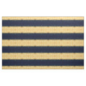 Moderne Golden Blue Pinselstriche Stoff (Yard (91,4 cm))
