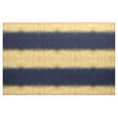 Moderne Golden Blue Pinselstriche Stoff (Fat Quarter (45,7 x 55,9 cm))