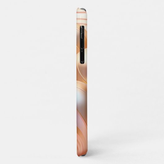 Moderne Goldene Äpfel, Rose Gold, Case-Mate iPhone Hülle (Hinten/Links)