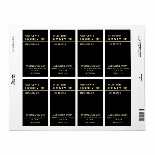 Moderne goldene Honigwanne (Vorne)