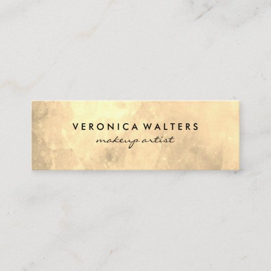 Moderne Goldene Loyalität Treuekarte (Vorderseite)