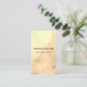 Moderne Goldene Loyalität Treuekarte (Stehend Vorderseite)