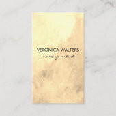 Moderne Goldene Loyalität Treuekarte (Vorderseite)