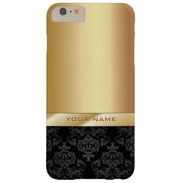 Moderne Goldfolien-individueller Name iPhone 6 Case-Mate iPhone Hülle (Rückseite)
