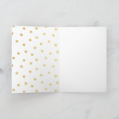 Moderne Goldmedaille "Glückwunsch zu den Nachricht Karte (Innenseite)