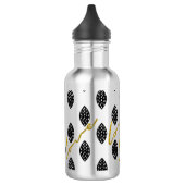 Moderne Goldmuster-Liebe Edelstahlflasche (Links)