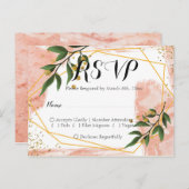 Moderne Goldrahmen Elfenbeingrün-UAWG Postkarte (Vorne/Hinten)