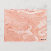 Moderne Goldrahmen Elfenbeingrün-UAWG Postkarte (Rückseite)