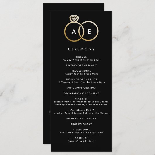 Moderne Goldrennen auf dem Black Custom Wedding Pr Programm (Vorne/Hinten)
