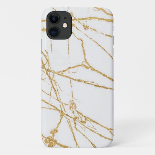 Moderne goldweiße Case Mate Barely There (Rückseite)