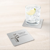 Moderne Golf Sport Golfclubs Rechteckiger Pappuntersetzer (Vor Ort)