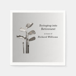 Moderne Golf Sport Golfclubs Serviette