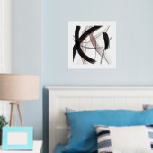 Moderne Golfregion Abstrakte Kunst Foliendrucke (In Situ (Schlafzimmer))