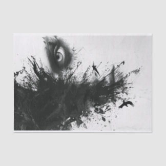 Moderne gotische Gaze Seidenpapier