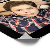 Moderne Grad 10 Foto Collage Fett Typ Cap Poster (Ecke)