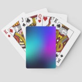 Moderne Gradient Playing Cards Spielkarten (Rückseite)