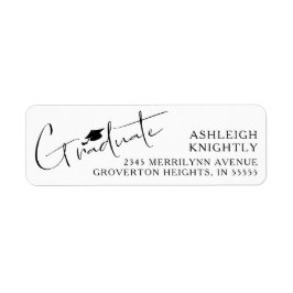 Moderne Graduate Cap Custom Colors