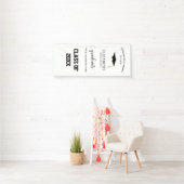 Moderne Graduate Class 20XX Abschluss Door Banner (Insitu)