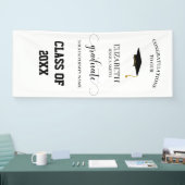 Moderne Graduate Class 20XX Abschluss Door Banner (Messe)