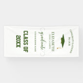 Moderne Graduate Class 20XX Abschluss Door Banner (Horizontal)