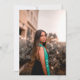 Moderne Graduate Foto RN Nurse Graduation Party Einladung