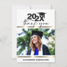 Moderne Graduiertenobergrenze Jahr Gold Weiß | FOT