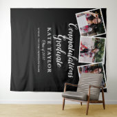 Moderne Graduierung - Party 3 - Foto Hintergrund Wandteppich (Beispiel (Horizontal))