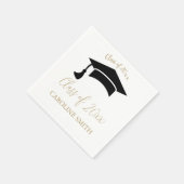 Moderne Graduierungspartei Serviette (Ecke)