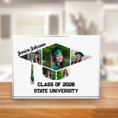 Moderne Graduierungstafel Form Collage Acrylic Fotoblock