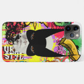 Moderne Graffiti elegant einzigartig lebendig bema Case-Mate iPhone Hülle (Rückseite (Horizontal))