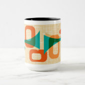 Moderne Grafik des Mittelalters Tasse (Zentrum)