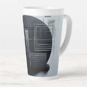 Moderne Grafik Milchtasse (Rechte Ecke)