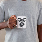 Moderne grafische Alberne Billy Goat individuell a Kaffeetasse