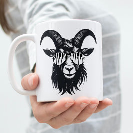 Moderne grafische Alberne Billy Goat individuell a Kaffeetasse