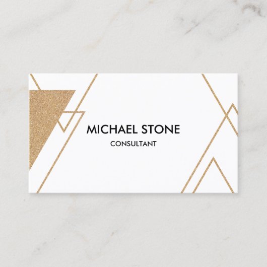 Moderne grafische Art Visitenkarte (Vorderseite)