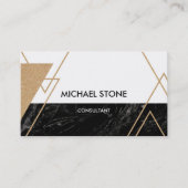 Moderne grafische Art Visitenkarte (Vorderseite)