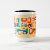 Moderne grafische Googien des Mittelalters Tasse (Zentrum)