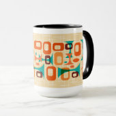 Moderne grafische Googien des Mittelalters Tasse (VorderseiteRechts)