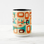 Moderne grafische Googien des Mittelalters Tasse (Zentrum)