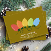 Moderne grafische Lichter Weihnachten