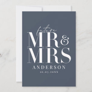 Moderne, grafische und typografische Save the Date