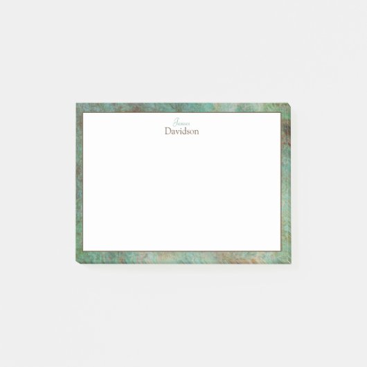 Moderne Granit Post - Hinweise Post-it Klebezettel (Vorderseite)